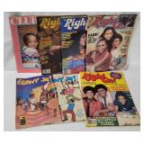 Vtg Right On! & Ebony Jr Magazines
