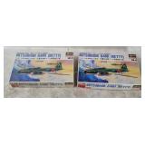 2 Hasegawa Mitsubishi G4m1 Model Kits 1/144