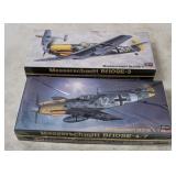 2 Hasegawa Messerschmitt Bf109e Model Kits 1/72