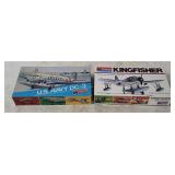 2 Monogram Model Kits - Kingfisher, Us Navy Dc-3