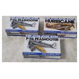3 Advent Model Kits 1/72 - Hurricane, Peashooter