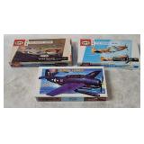 3 Upc H O Scale Model Kits - Yak-9p, Warhawk