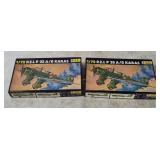 2 Heller Pzl P 23 A/ B Karas Model Kits 1/72