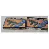 2 Heller Pzl P 23 A/ B Karas Model Kits 1/72