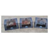 3 Oxford Diecasts 1:87 - '55 Chysler, '59 Plymouth