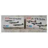 2 Mpc Model Kits 1/72 - Airacobra, Ju 87b Stuka