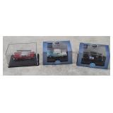 3 Oxford Small Diecasts 1:87 - '55 Buick, '57 Olds