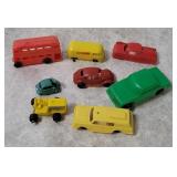 Assorted Plastic Model Vehicles