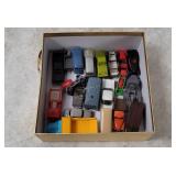 Assorted Plastic Model Vehicles