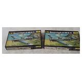 2 Heller Messerschmitt Bf 109 Model Kits 1/72