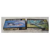 2 Heller Model Kits 1/72 - Curtiss, Bf 109