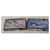 2 Heller Model Kits 1/72 - Focke Wulf, Curtiss