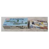 2 Mpc Model Kits 1/72 - Brewster, P-38 Lightning