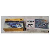 Testors & Mrc Model Kits 1/72 - Helldiver Etc.