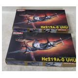 2 D M L He-219a-0 Uhu Model Kits 1/72
