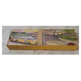 Silvine H O Scale Electric Trolley Bus Set