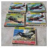 5 Revell Model Kits 1/144 - Warhawk Hayate Wildcat