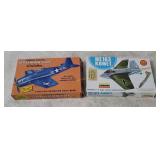 2 Lindberg Model Kits - Gruman F6f, Me163 Komet