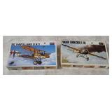2 Revell Model Kits 1/72 - De Havilland, Fokker