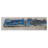 2 Revell Model Kits 1/72 - Junkers, Kawasaki