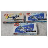 3 Upc H O Scale Model Kits - Corsair, Lightning