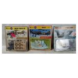 3 Airfix Model Kits 1/72 - Bristol, Komet, Yak 9-d