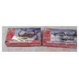 2 Airfix Model Kits 1/72 - Hawker, Spitfire