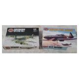 2 Airfix Model Kits 1/72 - Spitfire, Boulton