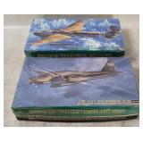 2 Hasegawa Mitsubishi Model Kits 1/72