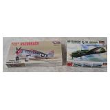 2 Hasegawa Model Kits - Razorback, Ki-46
