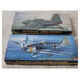2 Hasegawa Model Kits 1/72 - Focke Wulf, Shusui
