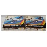 2 Matchbox Handley Page Halifax Model Kits 1/72