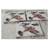 3 Revell Heinkel He 111 H-6 Model Kits 1/72