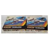 2 Matchbox Handley Page Halifax Model Kits 1/72