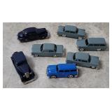 7 Small Plastic Cars - Brekina, Wiking Etc.