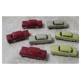 7 Eko Small Plastic Opel Cars