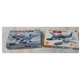 2 Aoshima Seiran M6a1 Model Kits 1/72