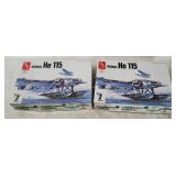 2 Amt Heinkel He 115 Model Kits 1/72