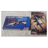 2 D M L P-38 Lightning Model Kits 1/72