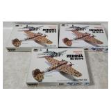3 Revell Heinkel He 111 H-6 Model Kits 1/72