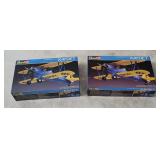 2 Revell Stearman Kaydet Model Kits 1/72