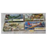 4 Airfix Model Kits 1/72 - Stormovik, Devastator