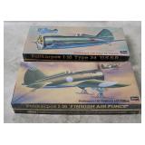 2 Hasegawa Polikarpov I-16 Model Kits 1/72