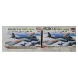 2 Hasegawa Nakajima Ki-49 Model Kits 1/144