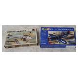 2 Revell Model Kits 1/72 - Saulnier, Thunderbolt