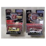 2 M2 Machines Diecasts - '57 Desoto, '55 Lancer