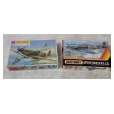 2 Matchbox Spitfire Model Kits 1/72
