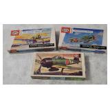 3 Upc Model Kits H O Scale- Shiden Kai, Focke Wulf