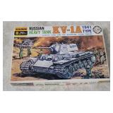 Fujimi Russian Heavy Tank Kv-1a Model Kit 1/76