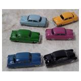 6 Eko Opel Kapitan Small Plastic Cars